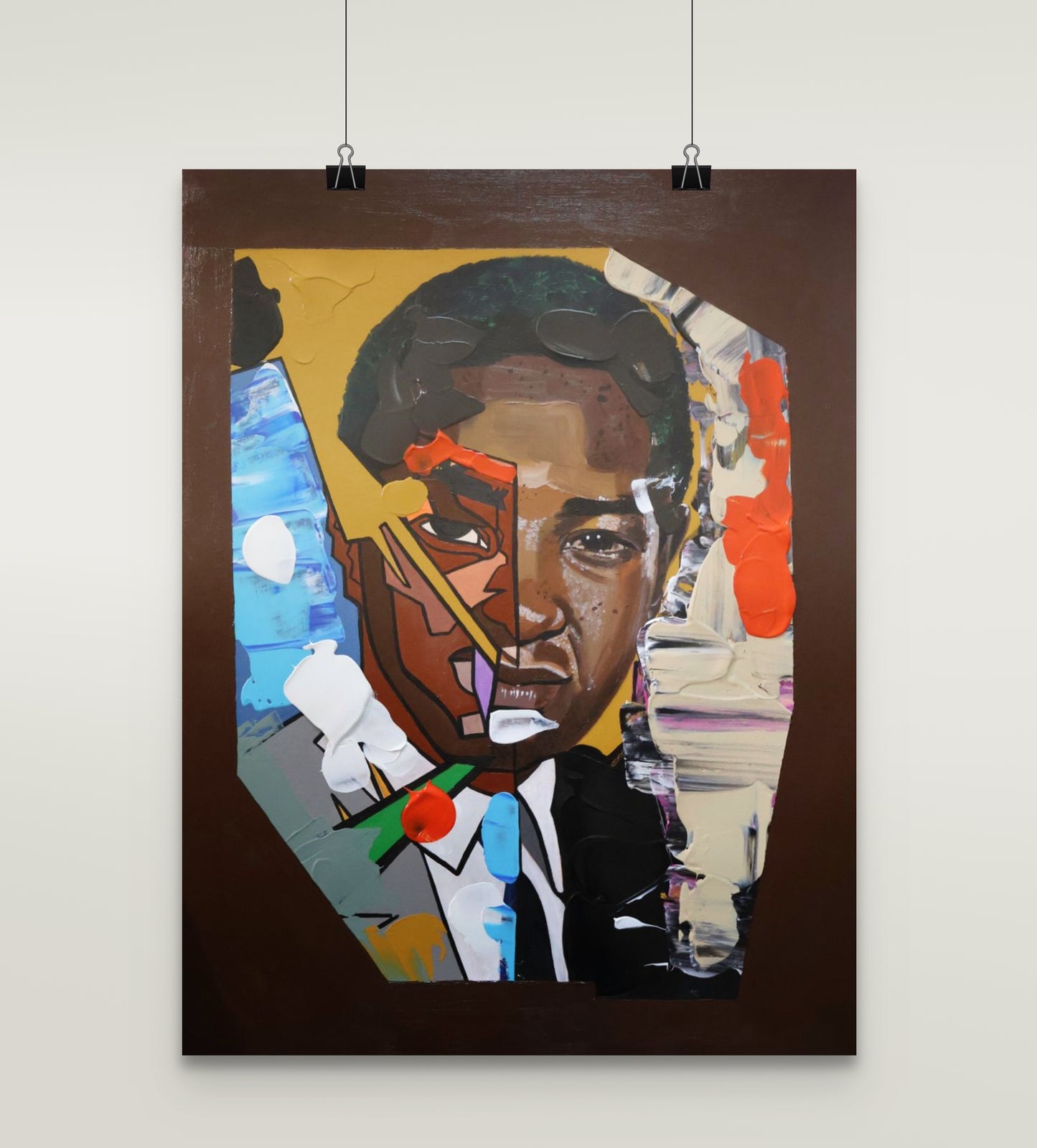 "Sam. I AM." Painting